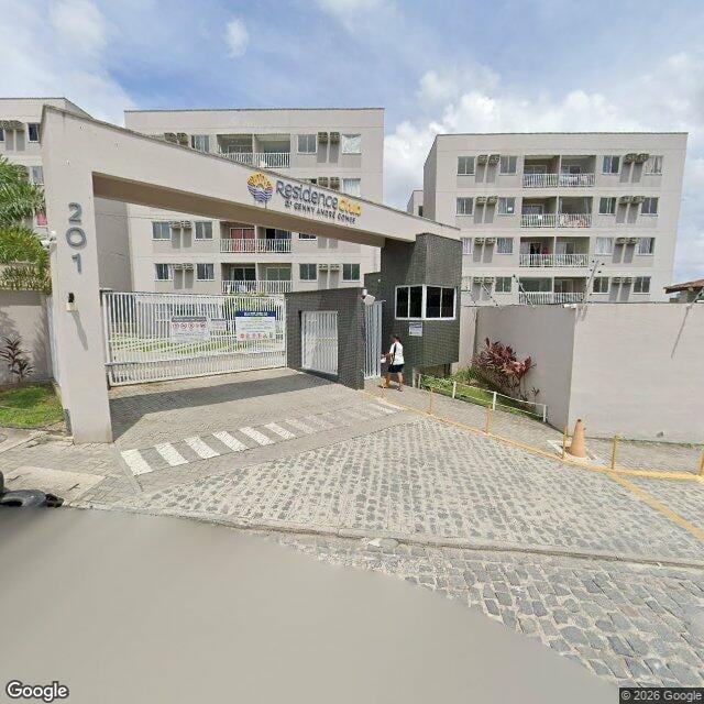 Imagem estática do "Street View" da localização