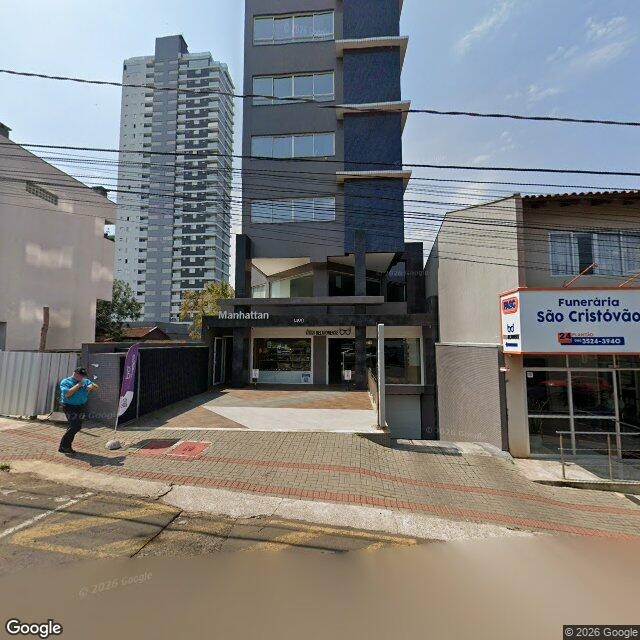 Imagem estática do "Street View" da localização