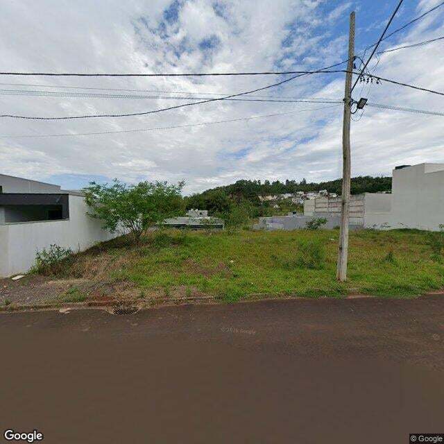 Imagem estática do "Street View" da localização