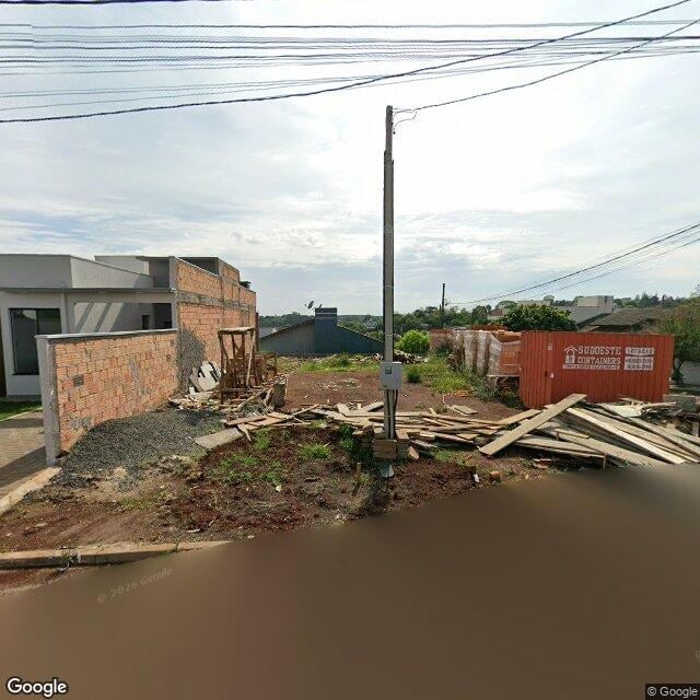 Imagem estática do "Street View" da localização
