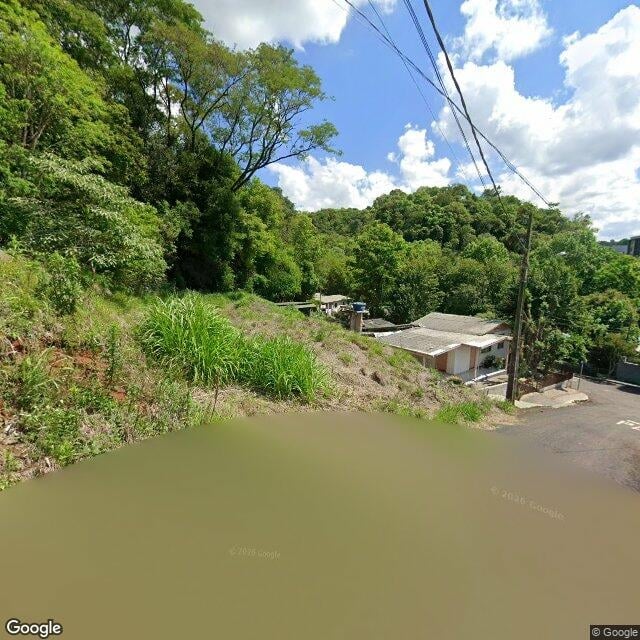 Imagem estática do "Street View" da localização
