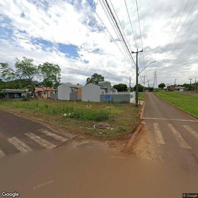 Imagem estática do "Street View" da localização