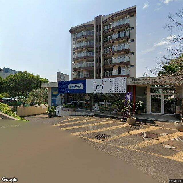 Imagem estática do "Street View" da localização