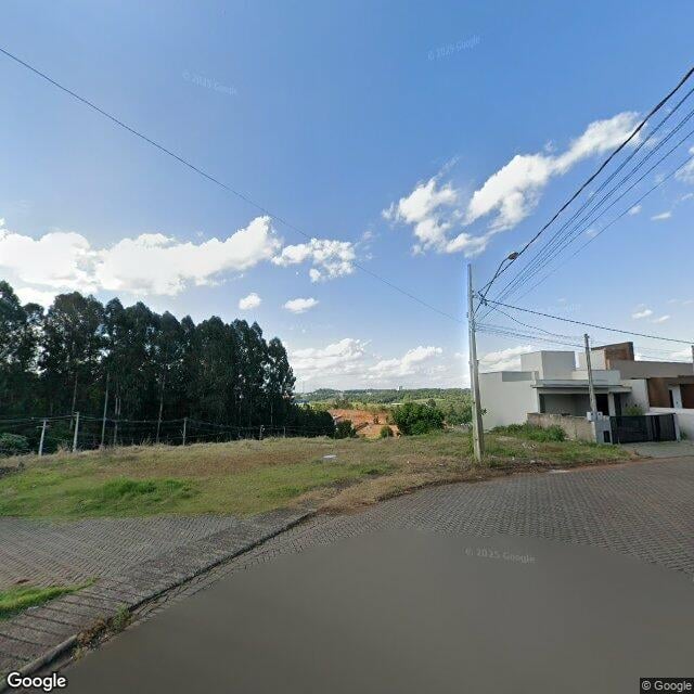 Imagem estática do "Street View" da localização