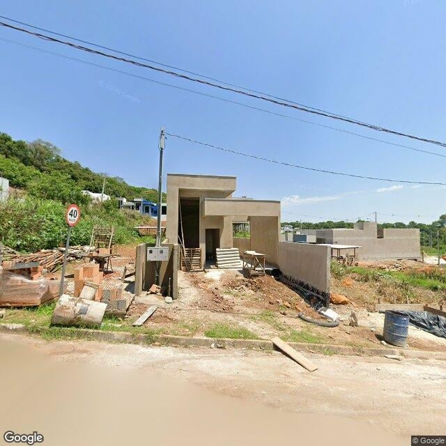 Imagem estática do "Street View" da localização