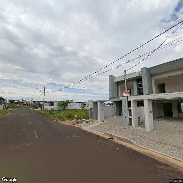 Imagem estática do "Street View" da localização