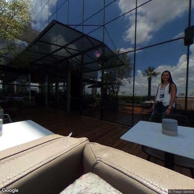 Imagem estática do "Street View" da localização