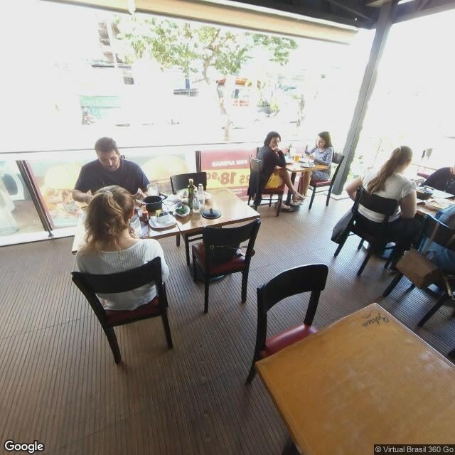 Imagem estática do "Street View" da localização