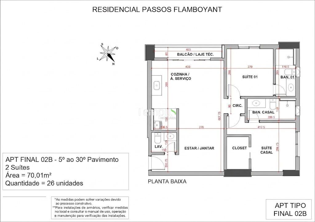 Apartamento, 2 quartos, 70 m² - Foto 16