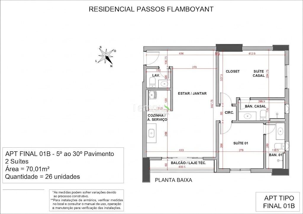 Apartamento, 2 quartos, 70 m² - Foto 15
