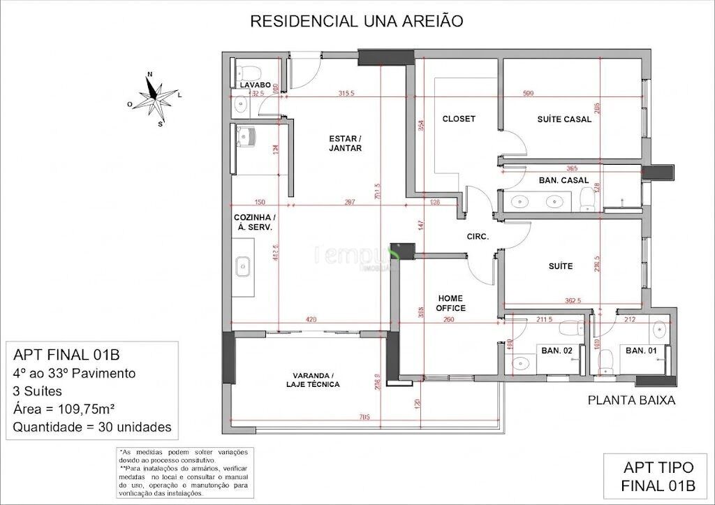 Apartamento, 3 quartos, 109 m² - Foto 15