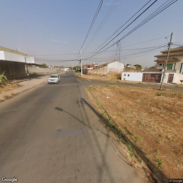 Imagem estática do "Street View" da localização