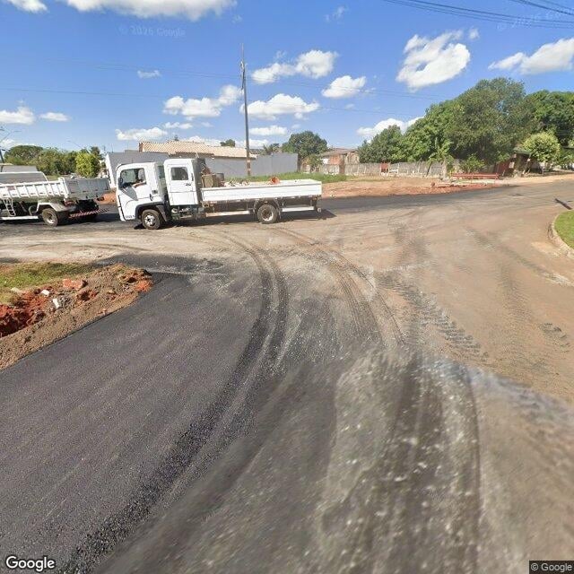 Imagem estática do "Street View" da localização