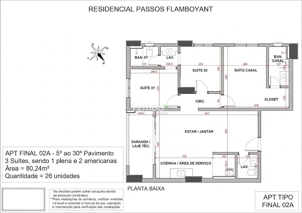Apartamento, 3 quartos, 80 m² - Foto 14