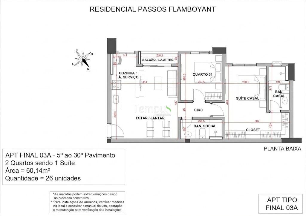 Apartamento, 2 quartos, 60 m² - Foto 14
