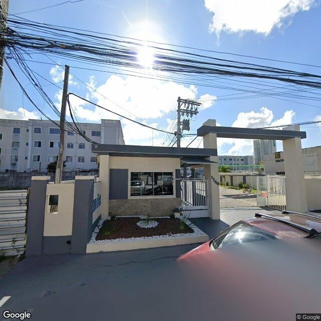 Imagem estática do "Street View" da localização