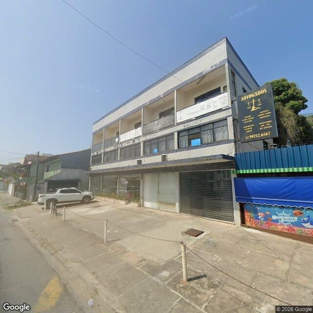 Imagem estática do "Street View" da localização