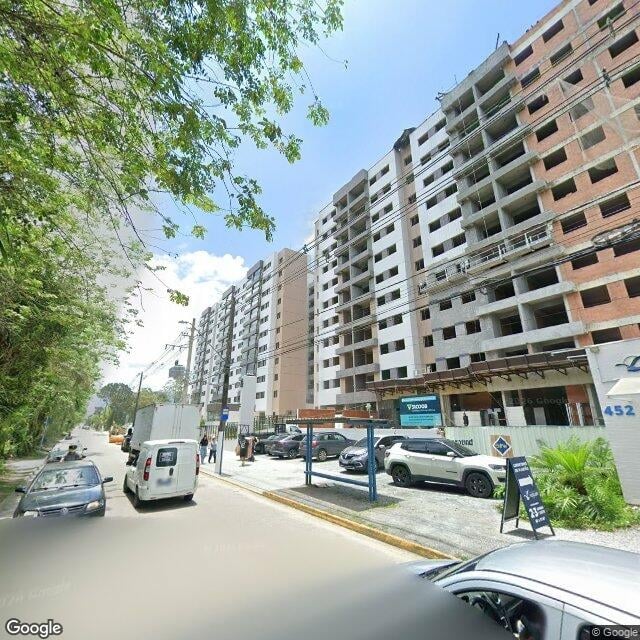 Imagem estática do "Street View" da localização