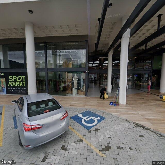 Imagem estática do "Street View" da localização