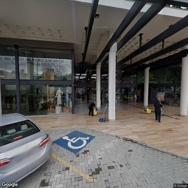 Imagem estática do "Street View" da localização
