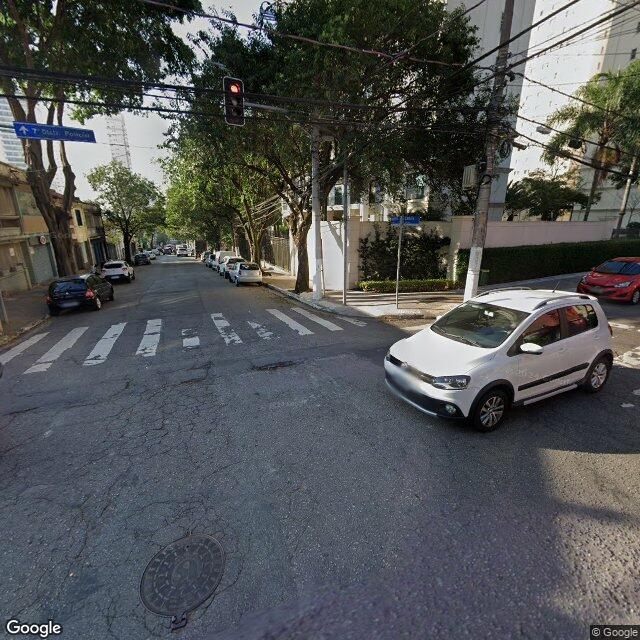 Imagem estática do "Street View" da localização