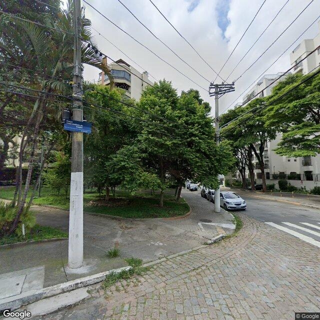 Imagem estática do "Street View" da localização