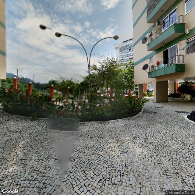 Imagem estática do "Street View" da localização