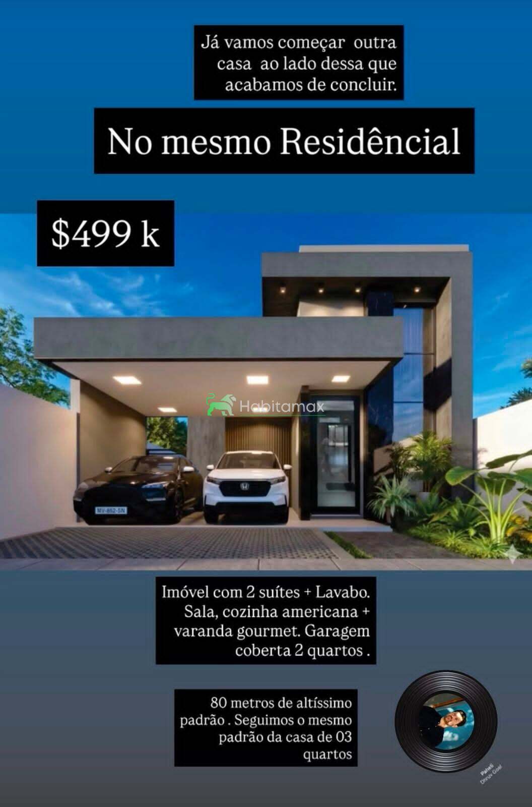 Casa, 2 quartos, 80 m² - Foto 1