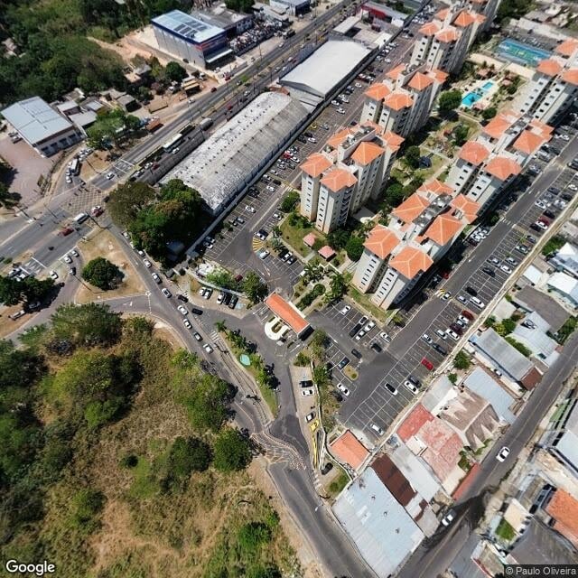 Imagem estática do "Street View" da localização