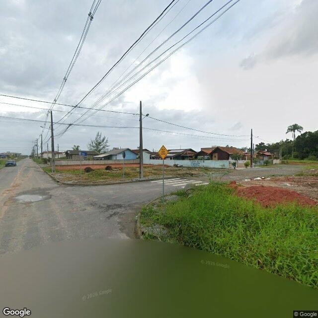 Imagem estática do "Street View" da localização