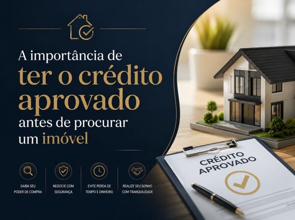 A importância de ter o crédito aprovado antes de procurar um imóvel