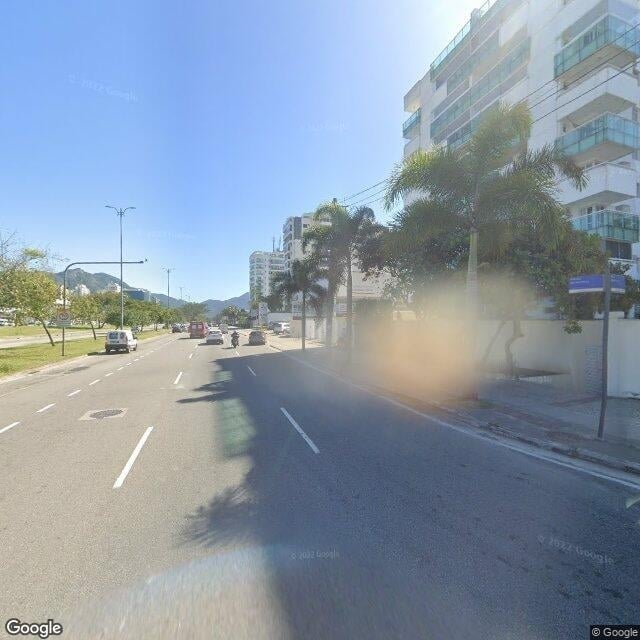 Imagem estática do "Street View" da localização