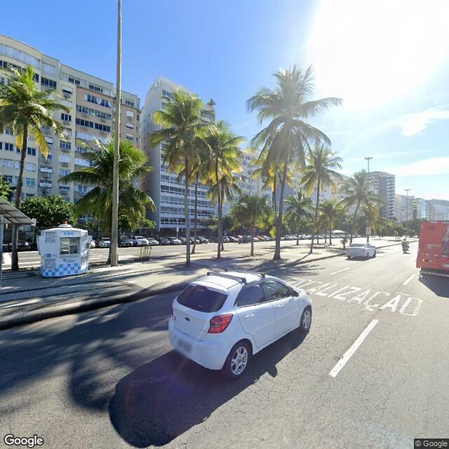 Imagem estática do "Street View" da localização
