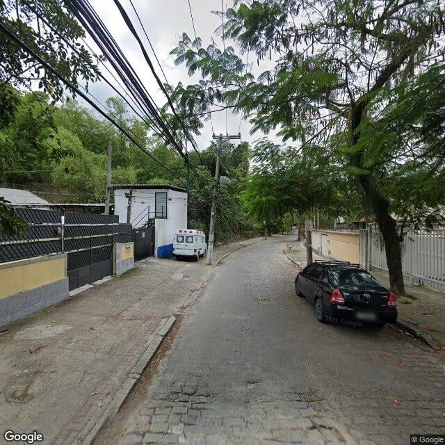 Imagem estática do "Street View" da localização