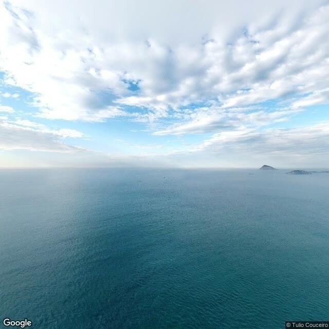 Imagem estática do "Street View" da localização