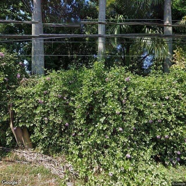 Imagem estática do "Street View" da localização