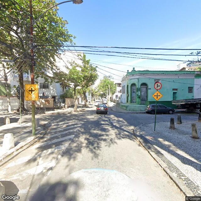 Imagem estática do "Street View" da localização