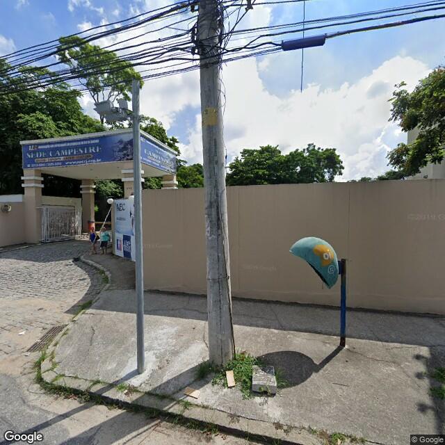 Imagem estática do "Street View" da localização