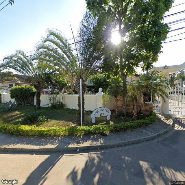 Imagem estática do "Street View" da localização