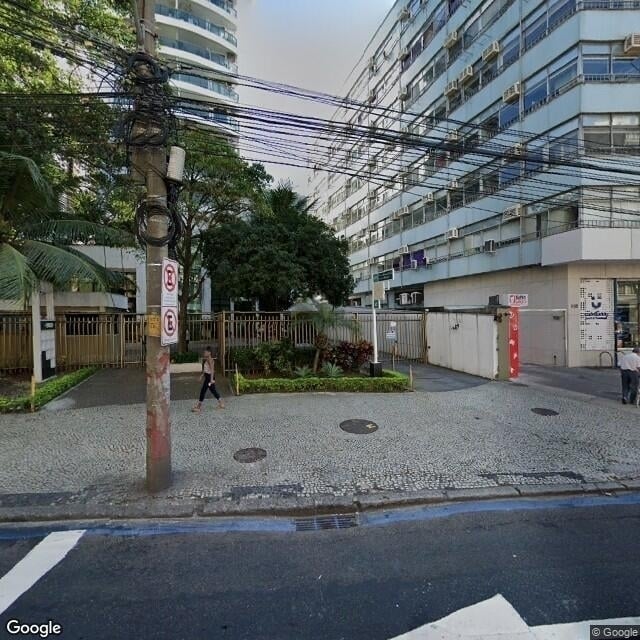 Imagem estática do "Street View" da localização