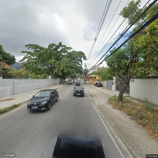 Imagem estática do "Street View" da localização