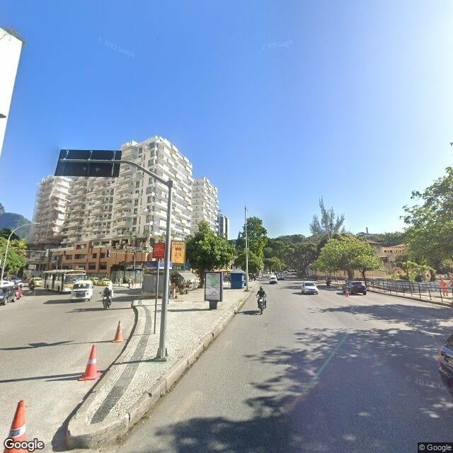 Imagem estática do "Street View" da localização
