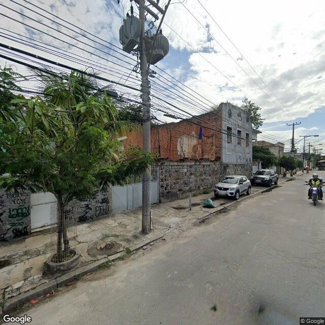 Imagem estática do "Street View" da localização