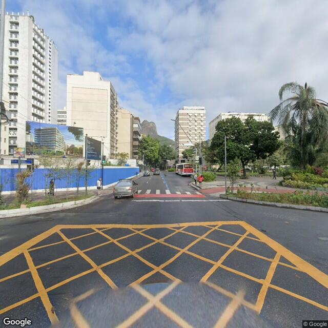 Imagem estática do "Street View" da localização
