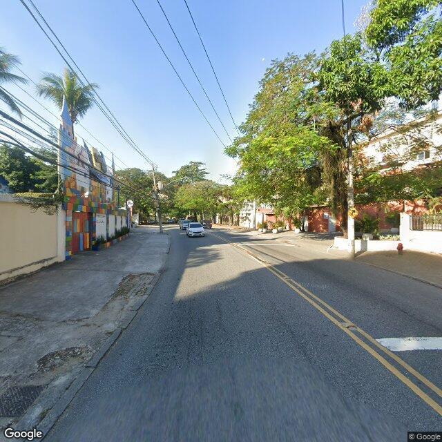 Imagem estática do "Street View" da localização