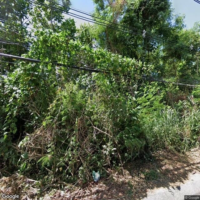 Imagem estática do "Street View" da localização
