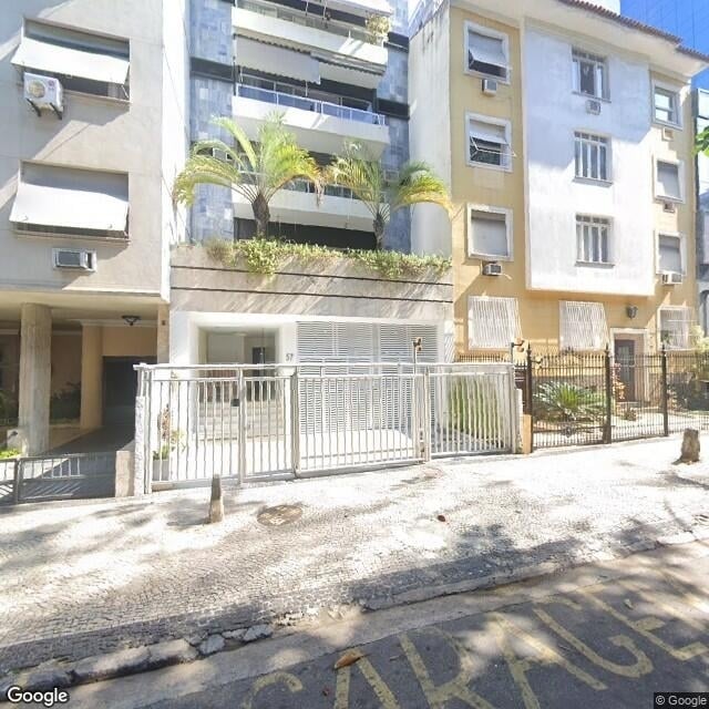Imagem estática do "Street View" da localização
