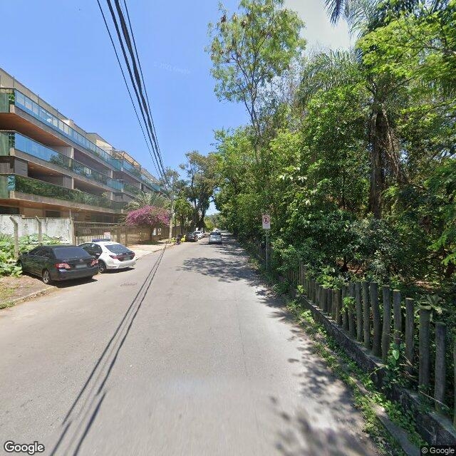 Imagem estática do "Street View" da localização