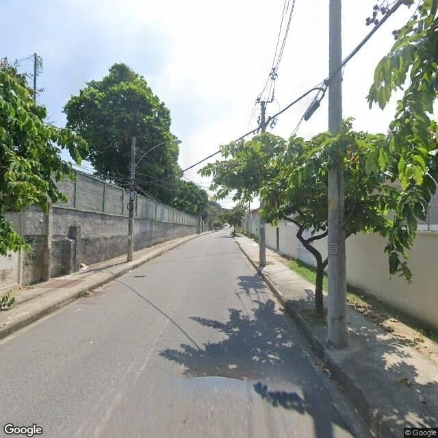 Imagem estática do "Street View" da localização