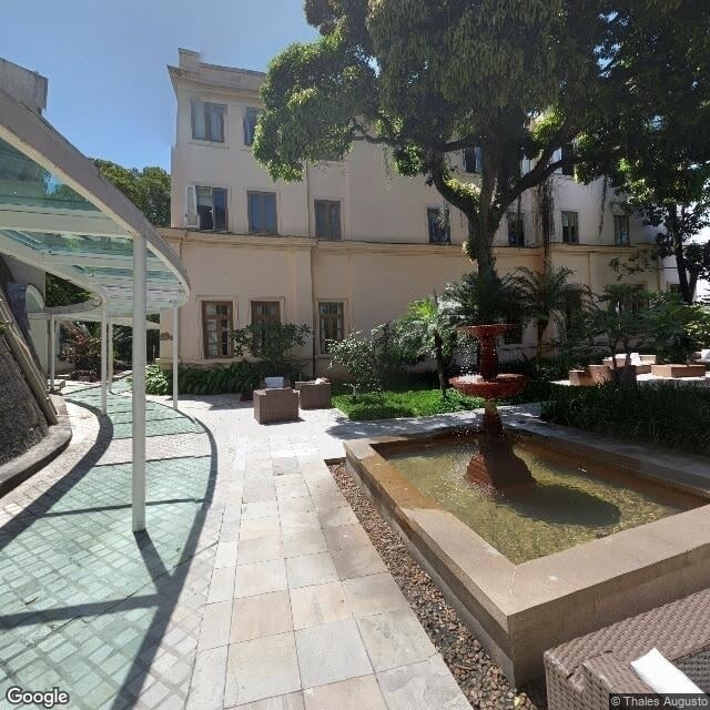 Imagem estática do "Street View" da localização